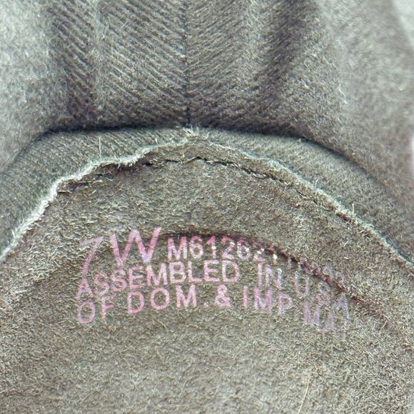 Munro Womens Neko Ankle Booties US 7 Wide Black Brown Leather NWOB - Picture 12 of 12